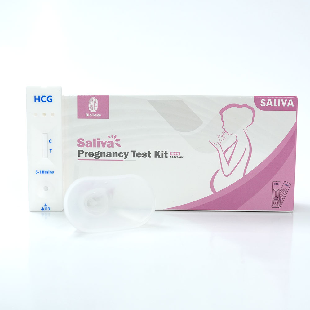 Innowacja produktowa - zestaw do badania HCG w ślinie, dokładność zwiększona 5-krotnie.