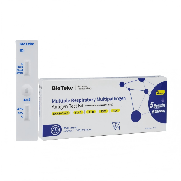 Biotke 5 w 1 Zestaw testowy uzyskuje certyfikat EU IVDR CE 3018