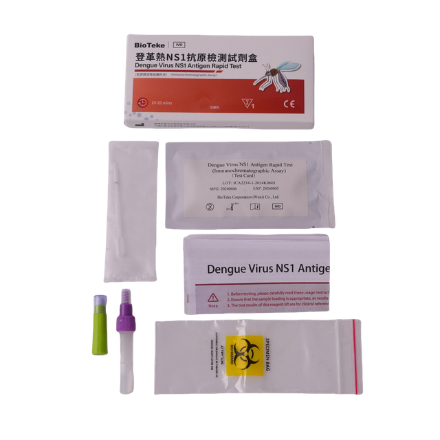 Test antygenowy wirusa dengi NS1 (test immunochromatograficzny)