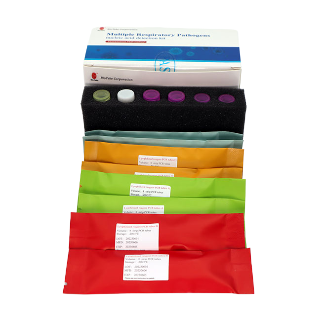 Bioteke Zestaw wykrywania kwasu nukleinowego wiele patogenów oddechowych (metoda fluorescencyjna PCR)