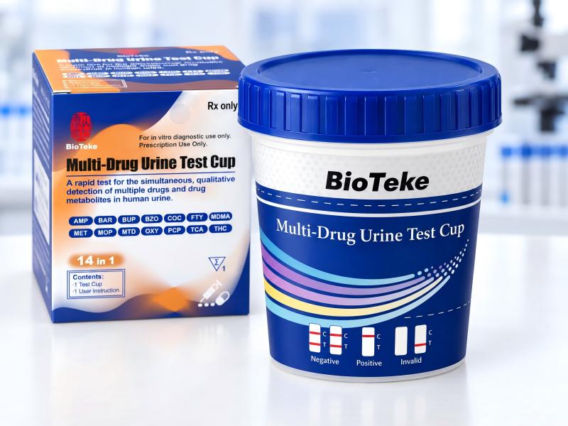 Wielolekowy kubek do badania moczu BioTeke